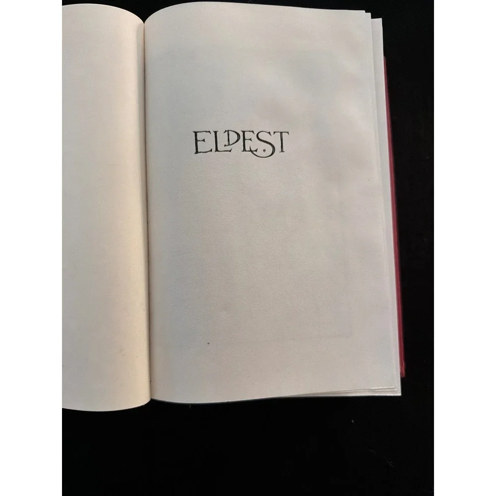 Eldest Christopher Paolini Inheritance Cycle Book 2 First Edition Hardcover 2005